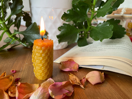 Beeswax Mini Candle – Pure Nature in a Glow